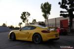 Porsche Cayman GT4 in Yellow by Impressive Wrap 2016 года